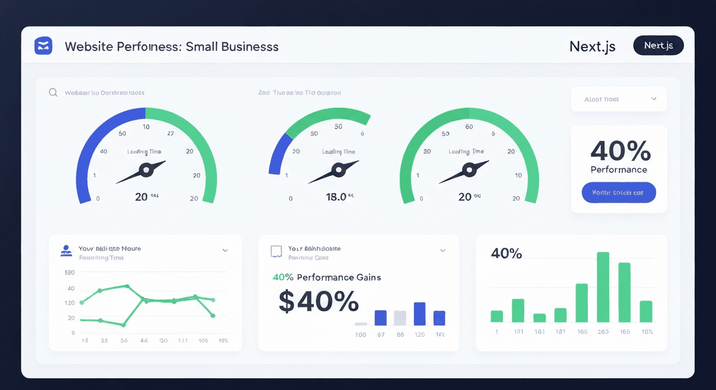 5 Next.js Performance Optimization Techniques That Reduce Small Business Website Loading Times by 40%