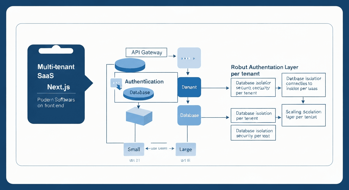 How to Build a Multi-Tenant SaaS Authentication System with Next.js That Scales from 10 to 10,000 Small Business Users