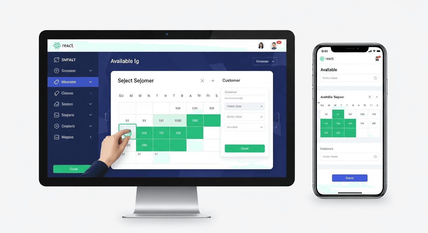 How to Build a React-Based Appointment Scheduling System That Increases Small Business Booking Conversion by 55%
