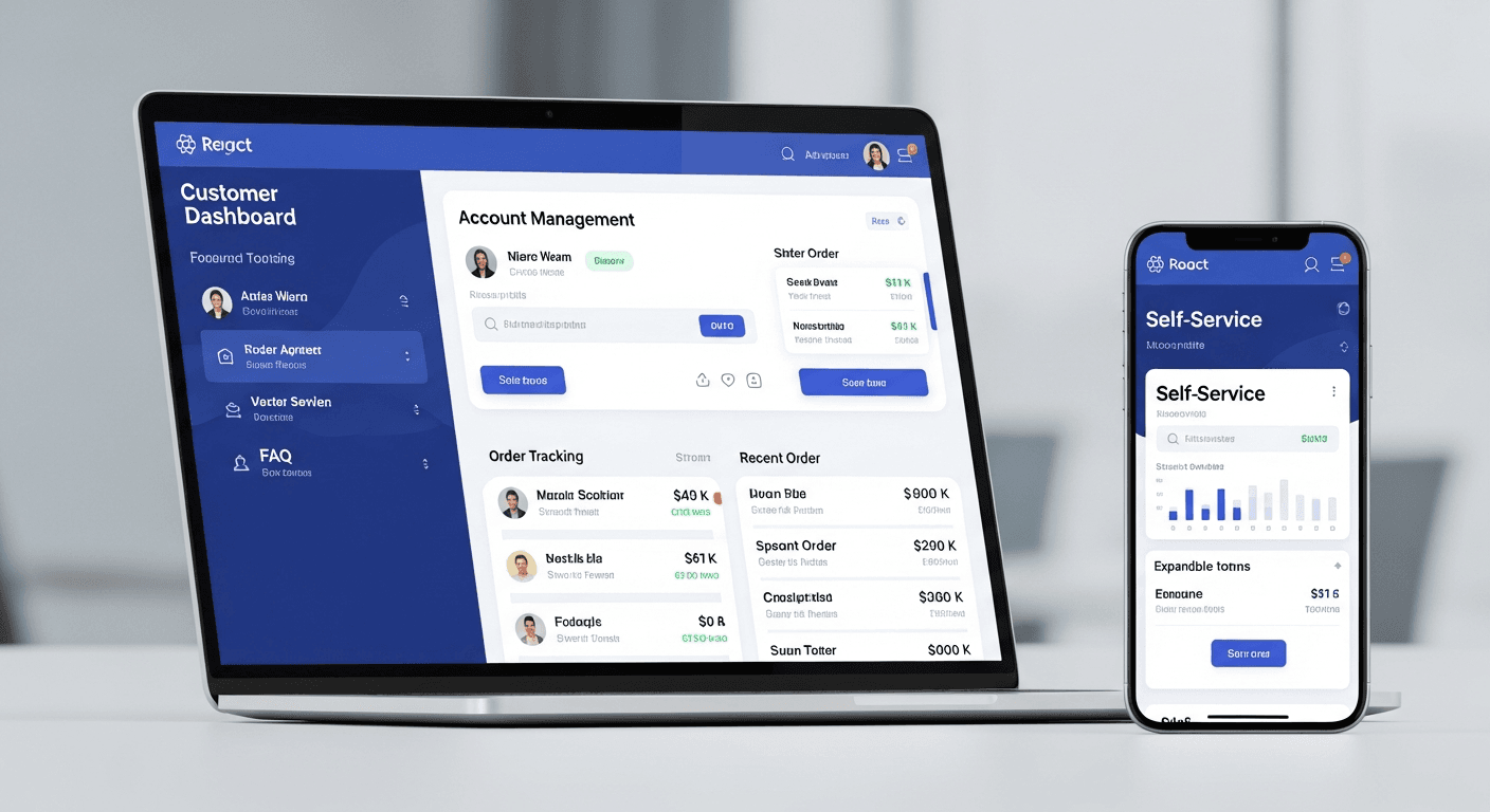 How to Build a React-Based Customer Portal That Automates 80% of Small Business Support Tickets