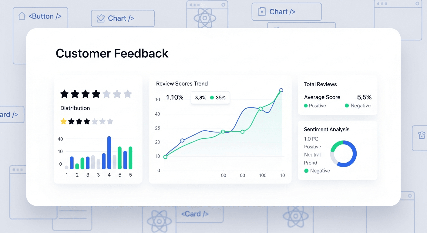 How to Build a React Customer Feedback System That Boosts Review Scores 40%
