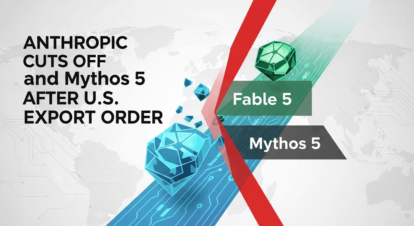 Anthropic Cuts Off Fable 5 and Mythos 5 After U.S. Export Order