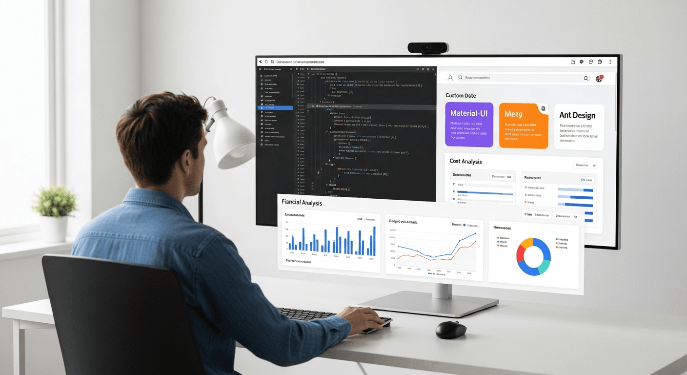 How to Calculate the True ROI of Custom React Components vs Pre-Built UI Libraries (The $23K Decision Framework for Small Business CTOs)