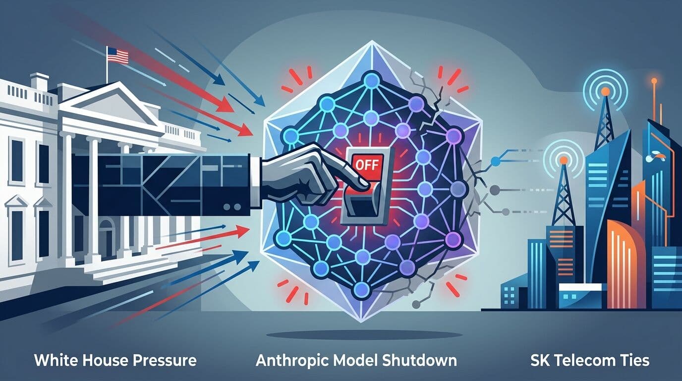 White House Pressure Over SK Telecom Ties Triggered Anthropic Model Shutdown
