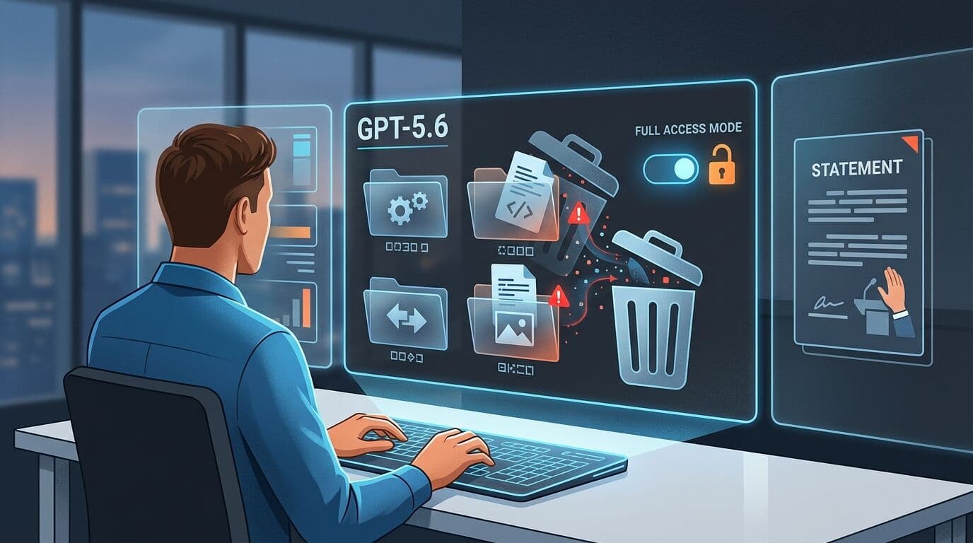 GPT-5.6 deletes user files in Full Access Mode, OpenAI acknowledges