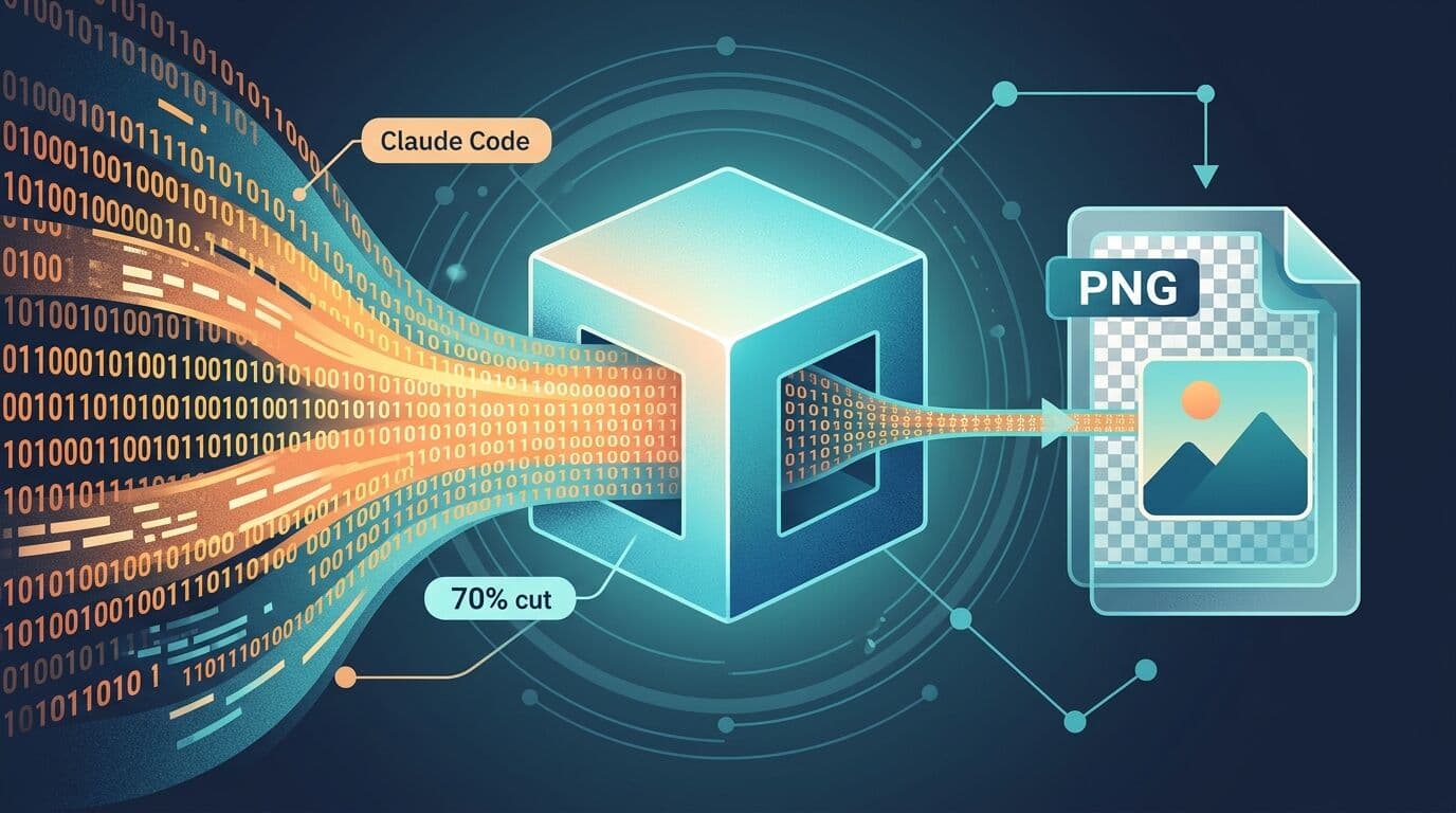 pxpipe cuts Claude Code token costs up to 70% by hiding text in PNGs