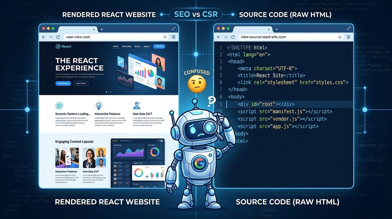 The Hidden SEO Tax of Poorly Built React Apps