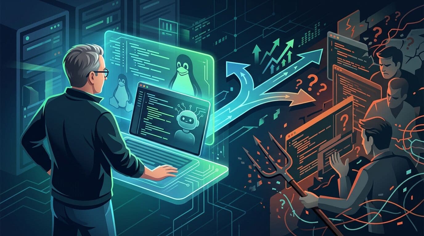 Torvalds Backs AI in Linux, Tells Opponents to Fork Off